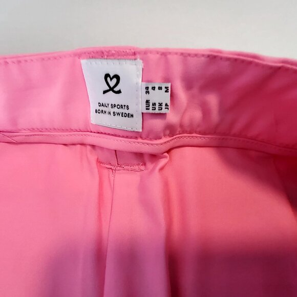 Daily Sports Womens Pink Sky Golf Shorts Size4 Button and zip front closure - Picture 9 of 15